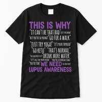 This Is Why We Need Lupus Awareness Tall T-Shirt
