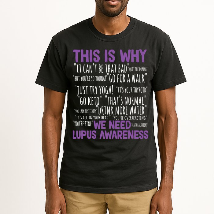 This Is Why We Need Lupus Awareness Tall T-Shirt
