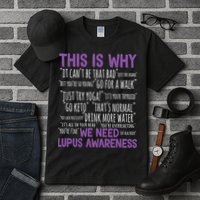 This Is Why We Need Lupus Awareness Tall T-Shirt