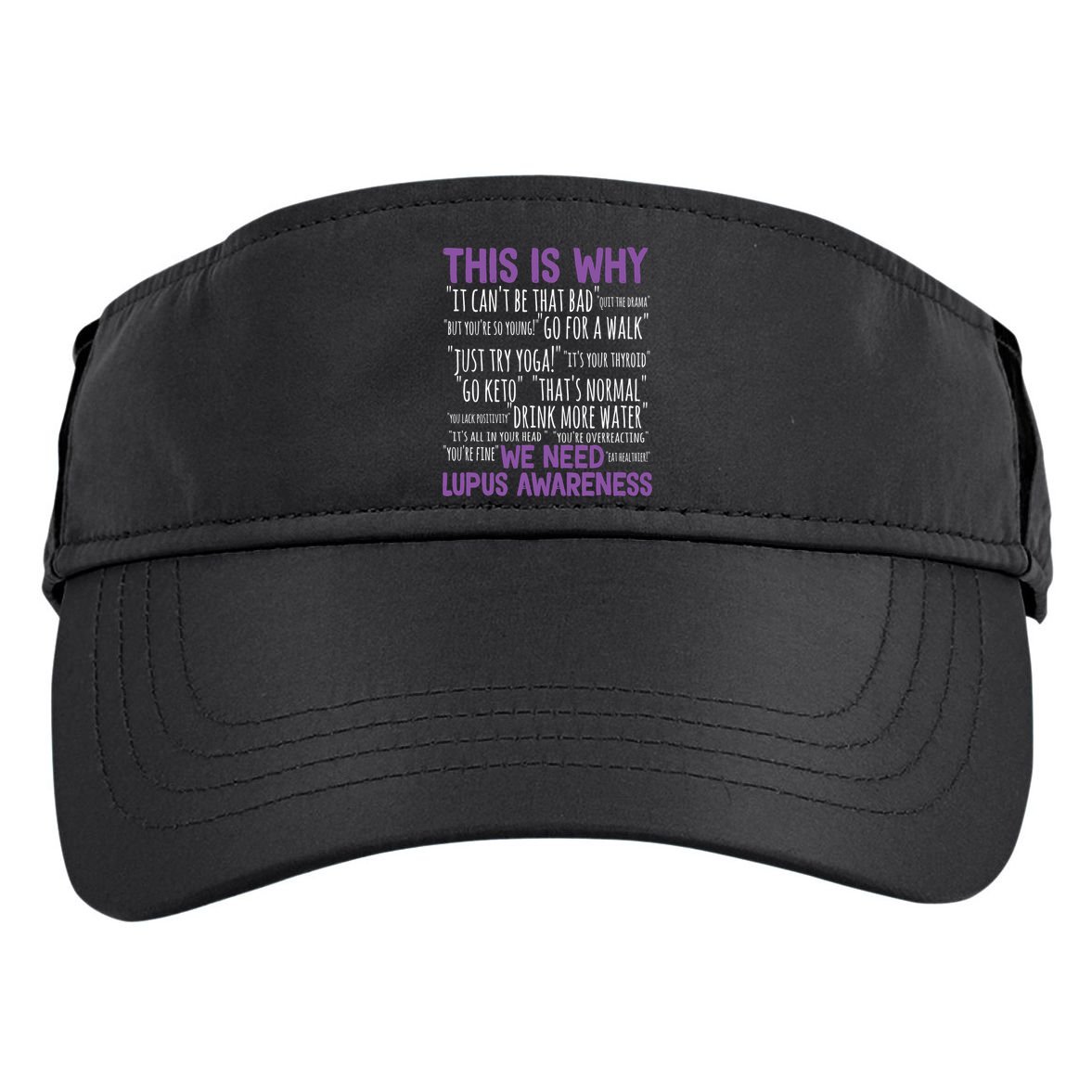 This Is Why We Need Lupus Awareness Adult Drive Performance Visor