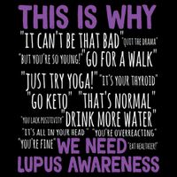 This Is Why We Need Lupus Awareness Drawstring Bag