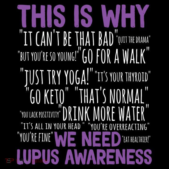 This Is Why We Need Lupus Awareness Poster