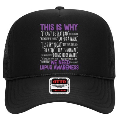 This Is Why We Need Lupus Awareness Trucker Hat