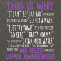 This Is Why We Need Lupus Awareness Cotton Canvas Backpack