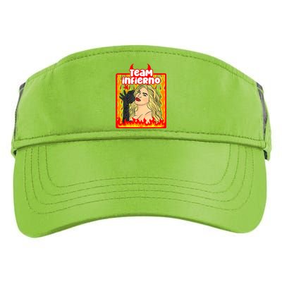 Team Infierno Wendy Guevara Funny Latina Adult Drive Performance Visor