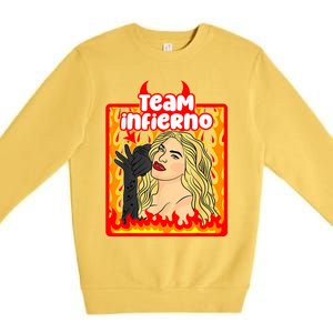 Team Infierno Wendy Guevara Funny Latina Premium Crewneck Sweatshirt