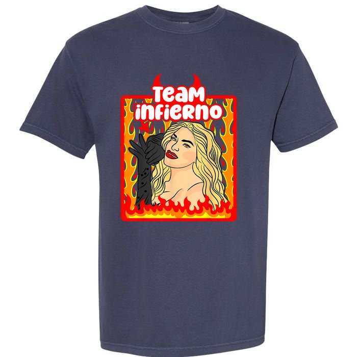 Team Infierno Wendy Guevara Funny Latina Garment-Dyed Heavyweight T-Shirt