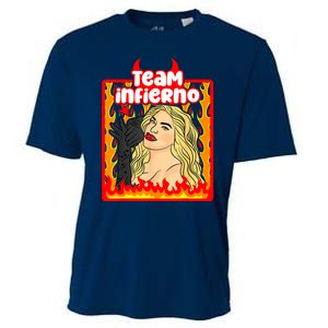 Team Infierno Wendy Guevara Funny Latina Cooling Performance Crew T-Shirt