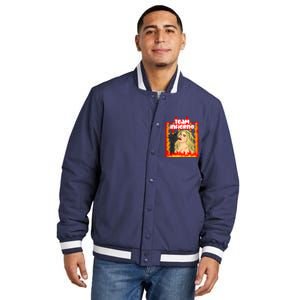 Team Infierno Wendy Guevara Funny Latina Insulated Varsity Jacket