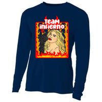 Team Infierno Wendy Guevara Funny Latina Cooling Performance Long Sleeve Crew