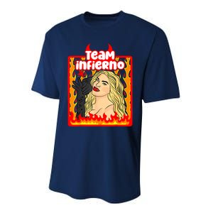 Team Infierno Wendy Guevara Funny Latina Performance Sprint T-Shirt