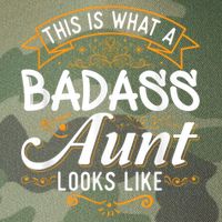 This Is What A Badass Aunt Looks Like Soon To Be Auntie Legacy Tie Dye Trucker Hat