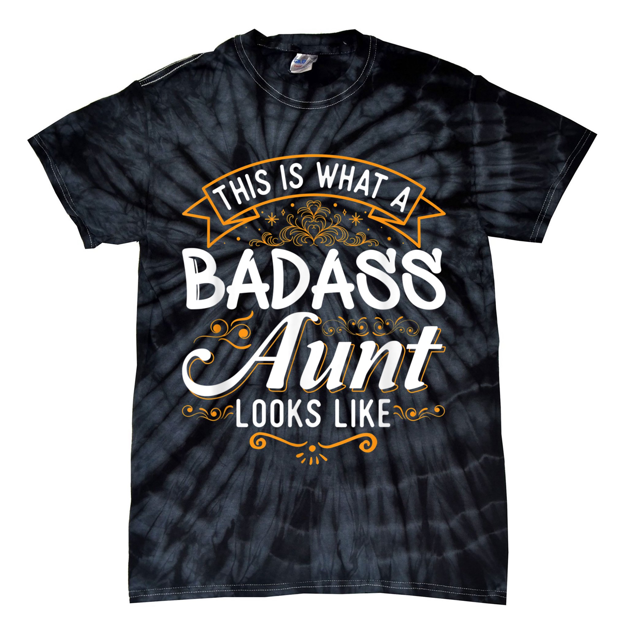 This Is What A Badass Aunt Looks Like Soon To Be Auntie Tie-Dye T-Shirt