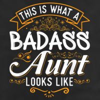 This Is What A Badass Aunt Looks Like Soon To Be Auntie Golf Towel