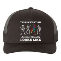 This Is What An Invisible Disability Looks Like Awareness Yupoong Adult 5-Panel Trucker Hat