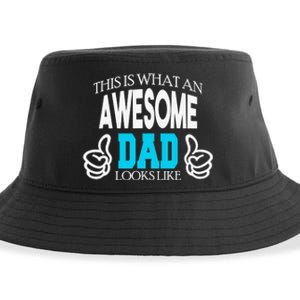 This Is What An Awesome Dad Looks Like Sustainable Bucket Hat