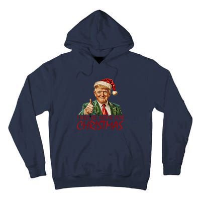 Trump I Will Be Home For Christmas Tall Hoodie