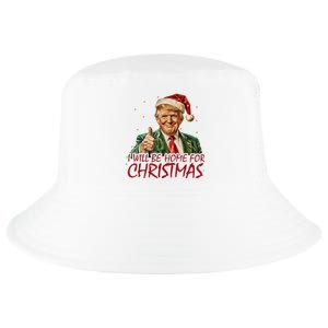 Trump I Will Be Home For Christmas Cool Comfort Performance Bucket Hat