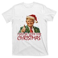 Trump I Will Be Home For Christmas T-Shirt