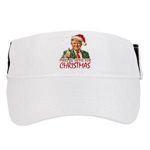 Trump I Will Be Home For Christmas Adult Drive Performance Visor