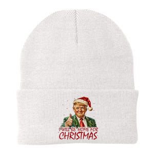 Trump I Will Be Home For Christmas Knit Cap Winter Beanie