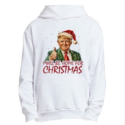 Trump I Will Be Home For Christmas Urban Pullover Hoodie