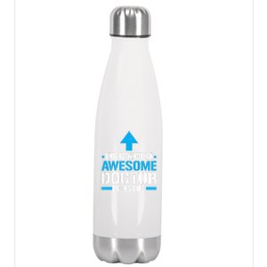 This Is What An Awesome Doctor Looks Like Hospital Medicine Gift Stainless Steel Insulated Water Bottle