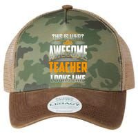 This Is What An Awesome Teacher Looks Like Legacy Tie Dye Trucker Hat
