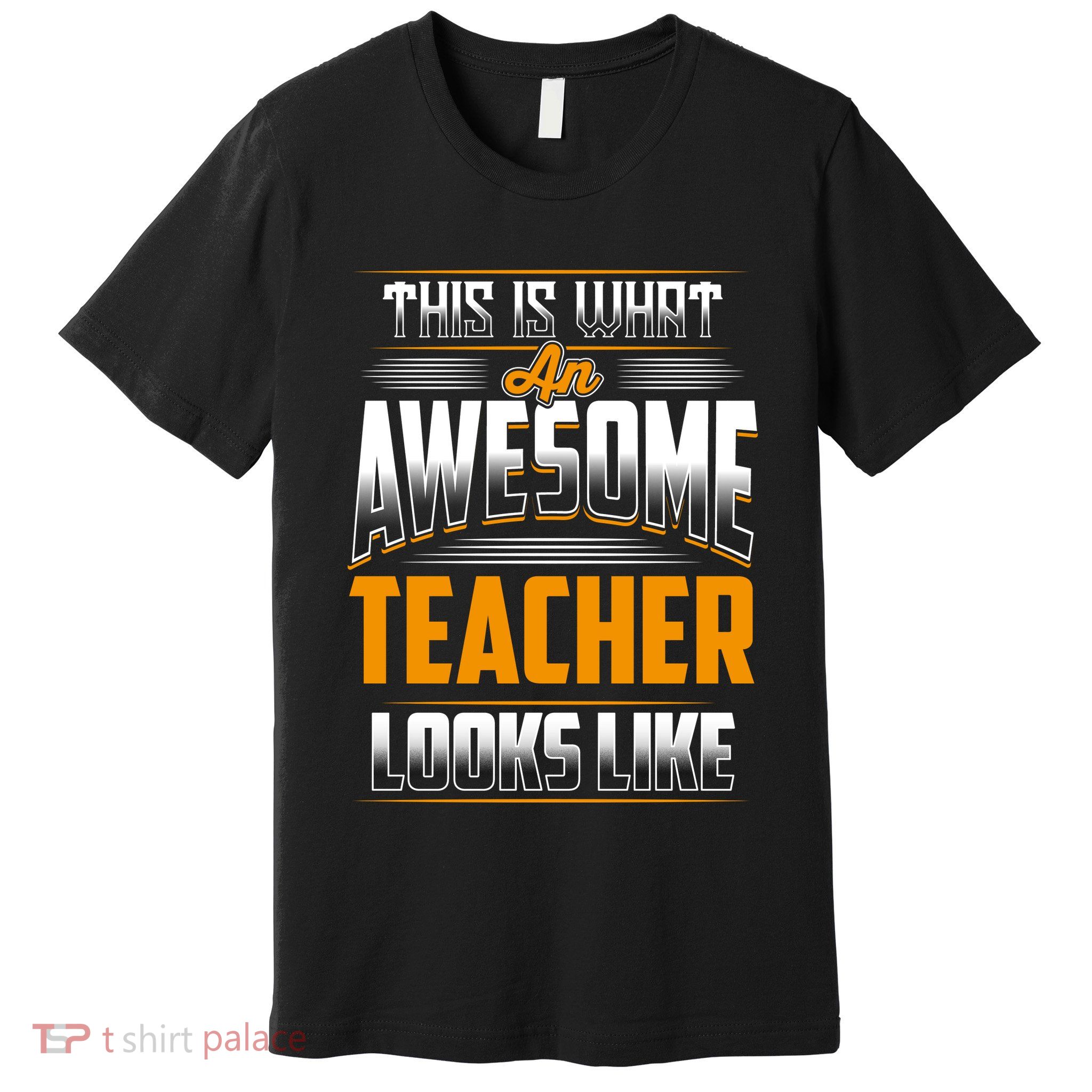 This Is What An Awesome Teacher Looks Like Premium T-Shirt