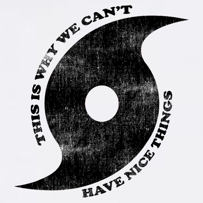 This Is Why We CanT Have Nice Things Hurricane Cropped Pullover Crew