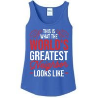 This Is What The WorldS Greatest Neighbor Looks Like Gift Ladies Essential Tank