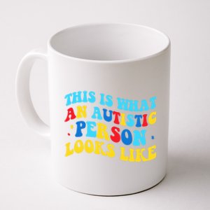 This Is What An Autistic Person Looks Like Funny Sayings Great Gift Coffee Mug