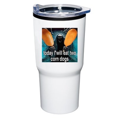 Today I Will Eat Two Corn Dogs Meme Silly Tumbler