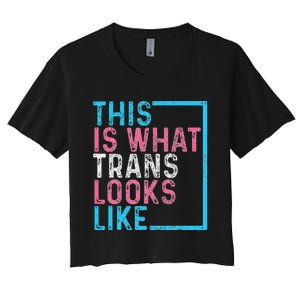 This Is What Looks Like Women's Crop Top Tee