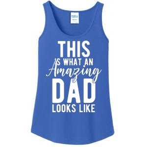 This Is What An Amazing Dad Looks Like Gift Ladies Essential Tank