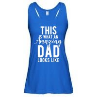 This Is What An Amazing Dad Looks Like Gift Ladies Essential Flowy Tank