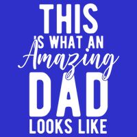 This Is What An Amazing Dad Looks Like Gift 16 in Basic Backpack