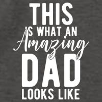 This Is What An Amazing Dad Looks Like Gift Vector Backpack