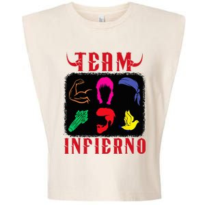 Team Infierno Wendy Guevara Funny Saying Garment-Dyed Women's Muscle Tee