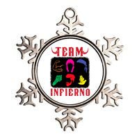 Team Infierno Wendy Guevara Funny Saying Metallic Star Ornament