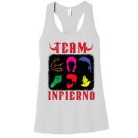 Team Infierno Wendy Guevara Funny Saying Women's Racerback Tank