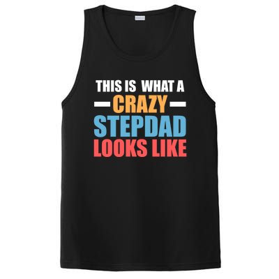 This Is What A Crazy Stepdad Looks Like Stepdad Gift PosiCharge Competitor Tank