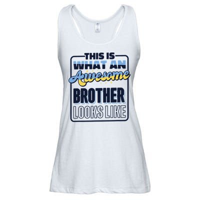 This Is What An Awesome Brother Looks Like, Awesome Brother Ladies Essential Flowy Tank