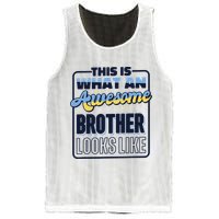 This Is What An Awesome Brother Looks Like, Awesome Brother Mesh Reversible Basketball Jersey Tank