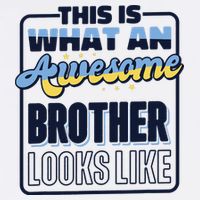 This Is What An Awesome Brother Looks Like, Awesome Brother Mesh Reversible Basketball Jersey Tank