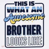 This Is What An Awesome Brother Looks Like, Awesome Brother Womens T-Shirt