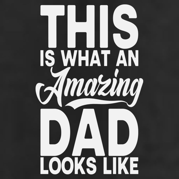 This Is What An Amazing Dad Looks Like Funny Fathers Day Golf Towel