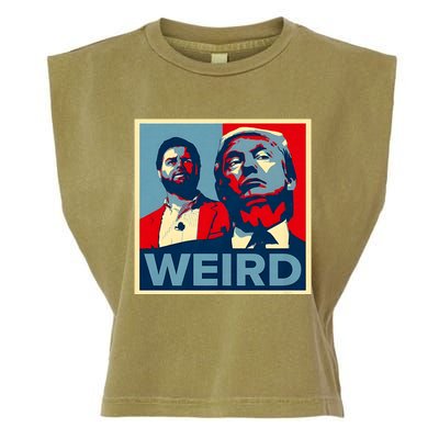 Trump Is Weird Trump Is Weirdo Garment-Dyed Women's Muscle Tee