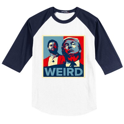 Trump Is Weird Trump Is Weirdo Baseball Sleeve Shirt