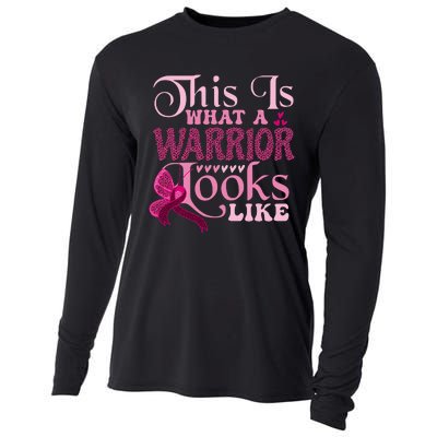 This Is What A Warrior Looks Like Breast Cancer Warrior Cooling Performance Long Sleeve Crew